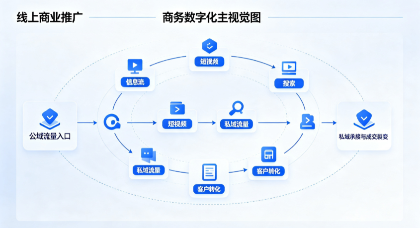 阿坝县线上商业推广怎么做？全域流量闭环搭建与低成本转化实战指南